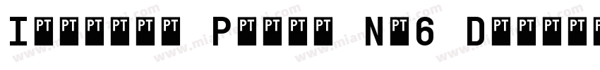 Italian Plate No6 Demibold字体转换